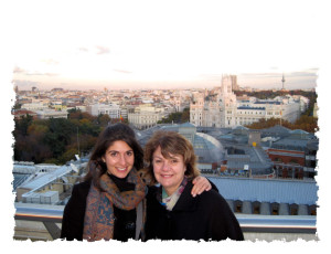 My mom and Me in Madrid