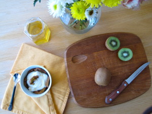 Roasted Kiwi Parfait